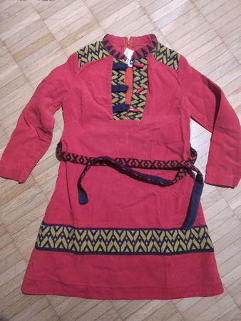Mädchenkleid von Shoppy Cord Création Suisse, Vintage