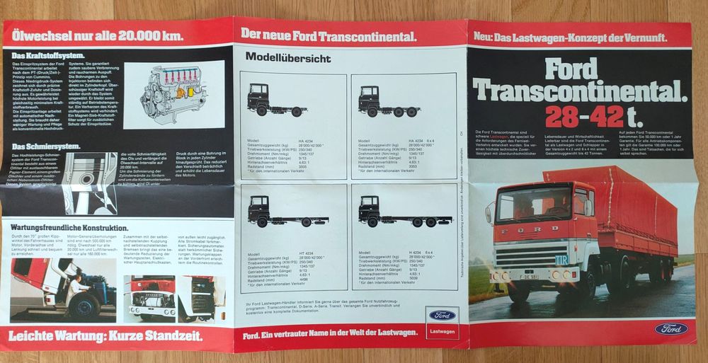 Ford Transcontinental Lastwagen (Gebraucht) in Sigriswil für CHF 8.8 ...