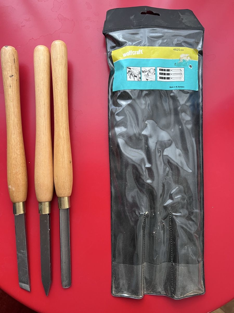 Wolfcraft Alle Werkzeuge: Wolfcraft  Drechsel Set 3-teilig – Gebraucht aus Herznach von Dalloway