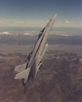Pressefoto F/A-18C Hornet US Navy auf Kodak Fotopapier