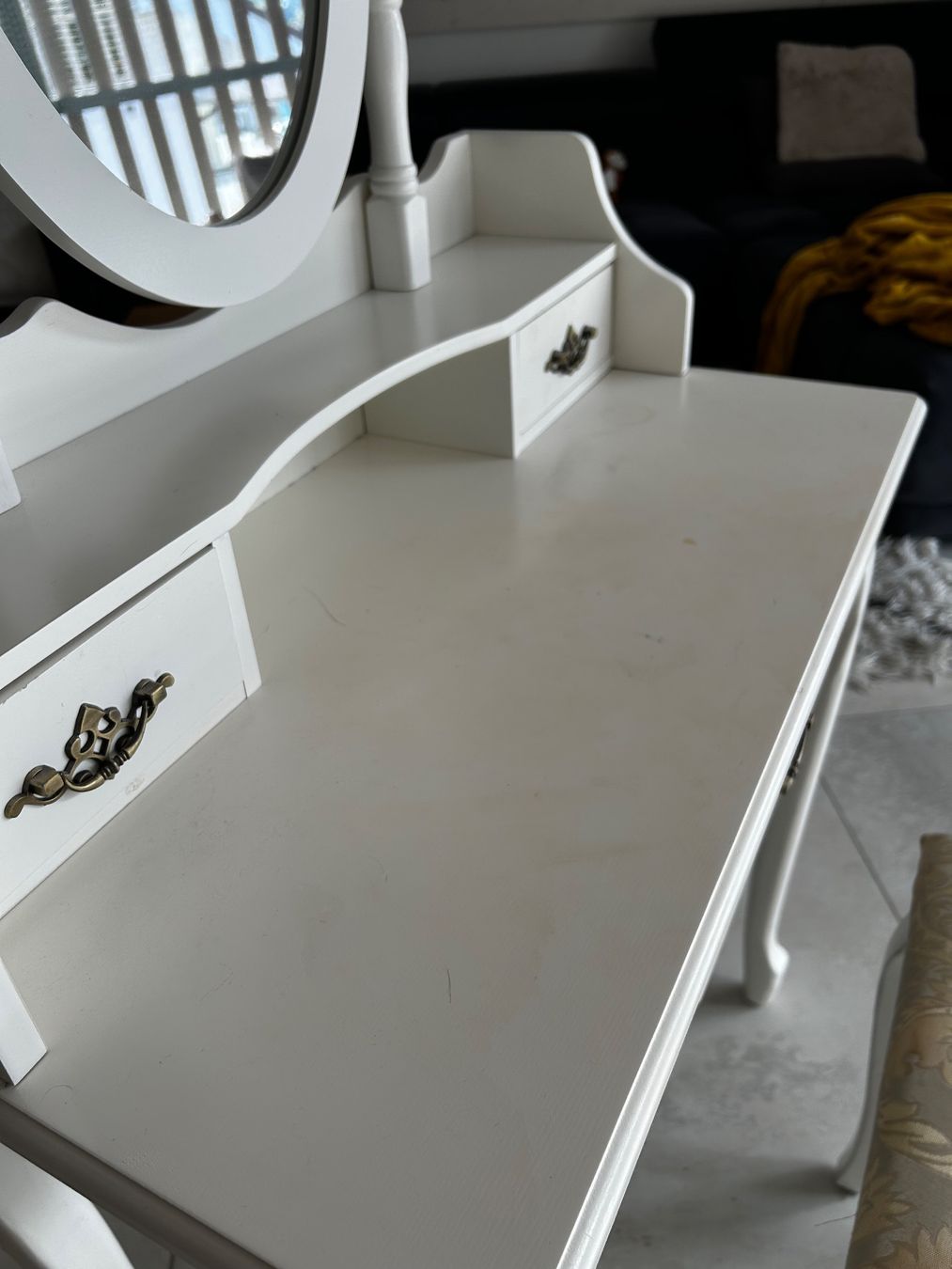 Tavoli da trucco: Schminktisch mit Spiegel und Hocker – Usato da Roggwil BE venduto da Jessica085 3
