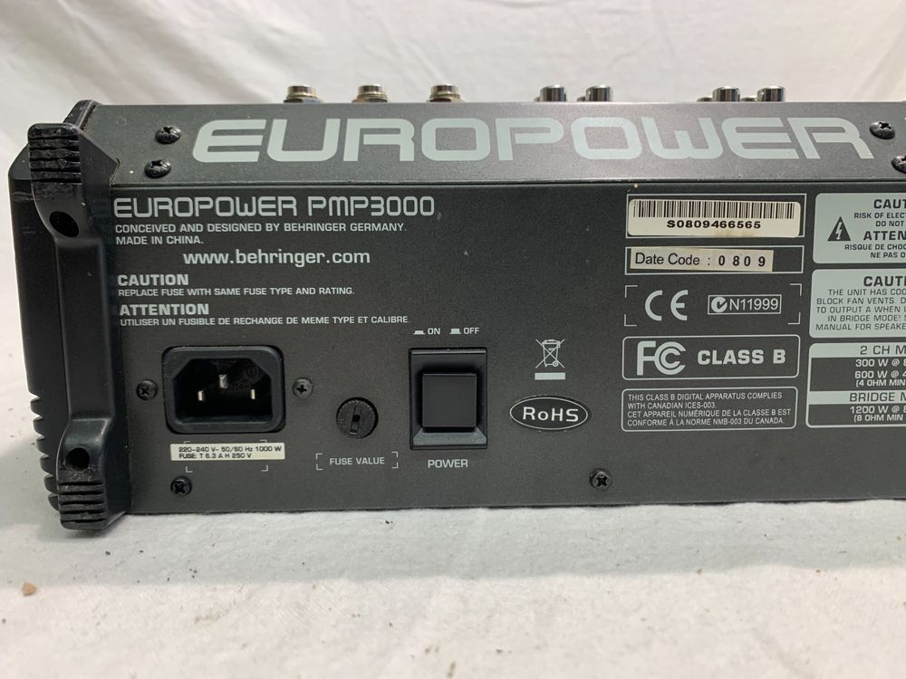 Mischpult Behringer Europower PMP 3000 (S327) Kaufen auf Ricardo