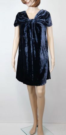 InWear Kleid Samt partykleid /dunkelblau/Lp:349Fr/Gr.34/ NEU