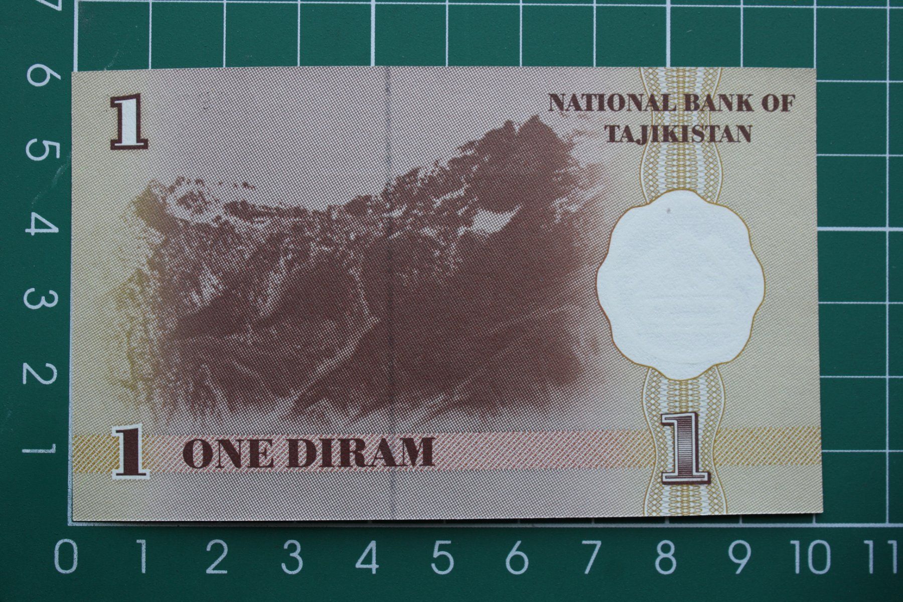 Banconote: banknote tajikistan 1diram 1999 – Nuovo (secondo la descrizione) da Laupen BE venduto da Gufi57 1