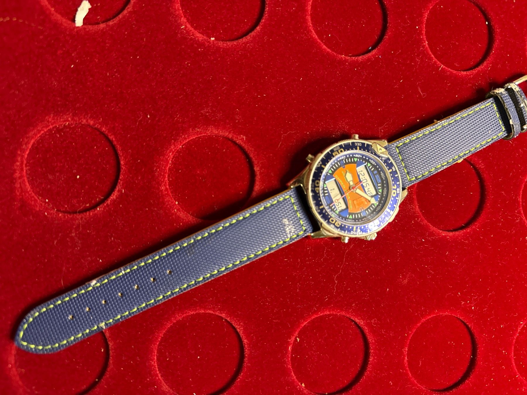 Uhren: Time Force Super AnaDigi 40 mm Nos – Neu (gemäss Beschreibung) aus Pfeffingen von Allhandelklgwatches 2