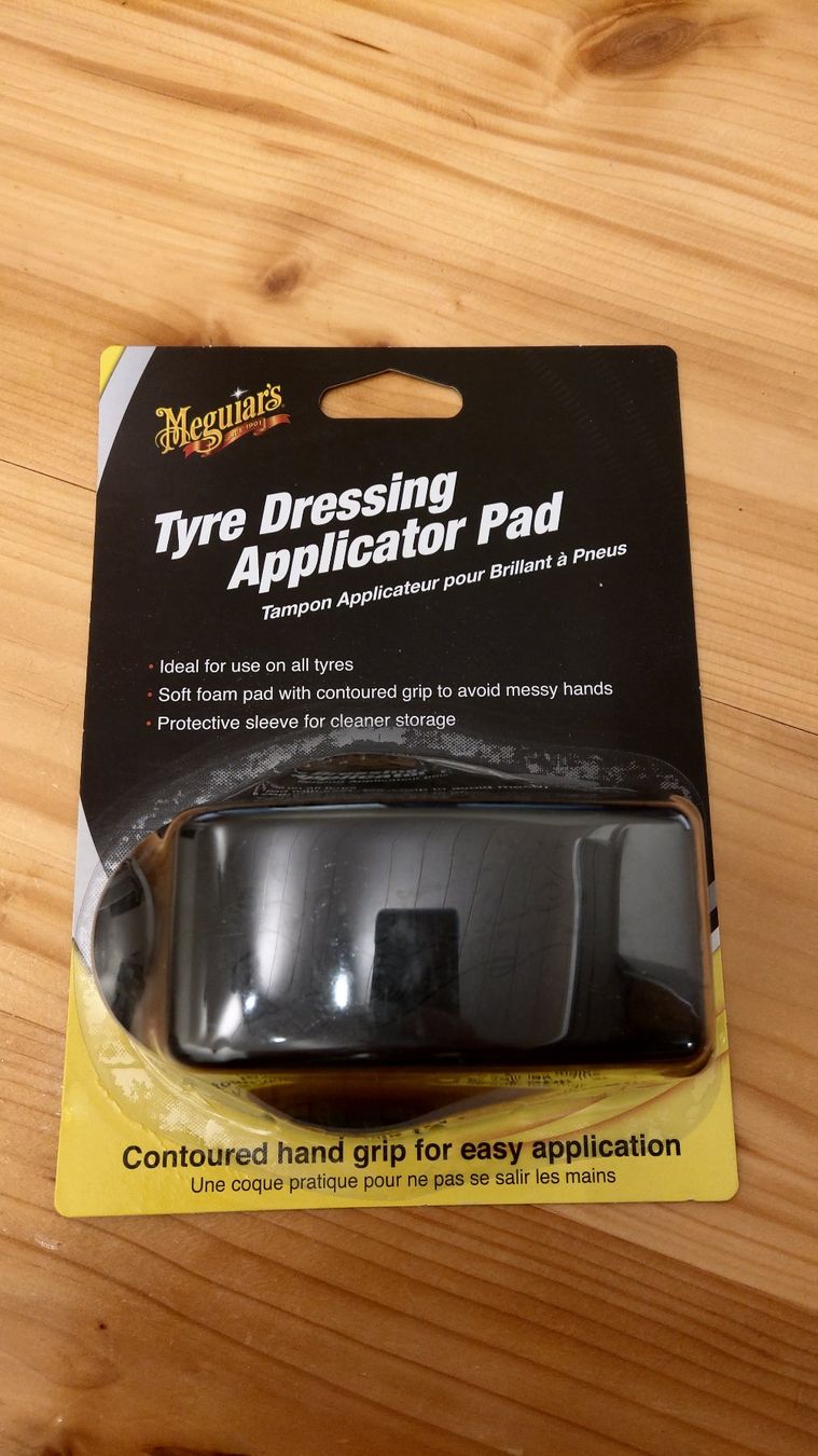 Meguiar's Prodotti per la cura: Meguiar's Tire Dressing Applicator Pad - X-3090 – Nuovo e nell'imballaggio originale da Bern venduto da ksliqbe