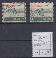 Schweiz 1941: Pro Aero F35A1 - Kat. 250.--
