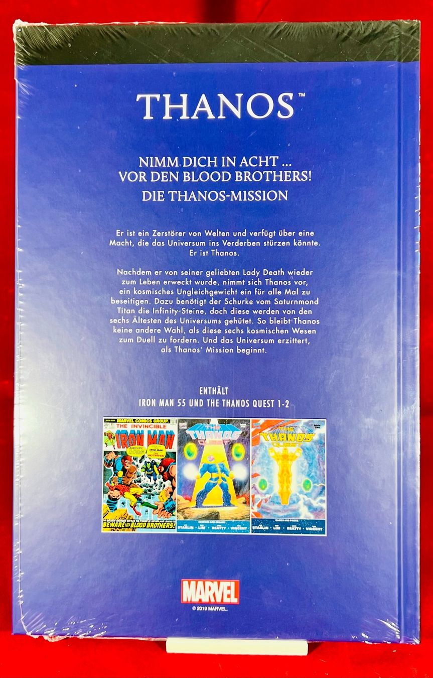 Libri: Livre Super Vilain Collection Thanos – Nuovo e nell'imballaggio originale da Biel/Bienne venduto da new-life 3