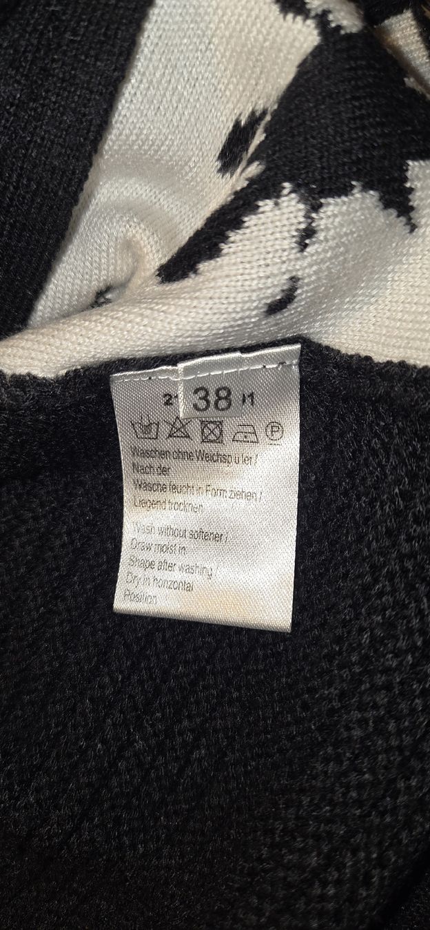Doris Streich Maglioni & Felpe: Doris Streich Pullover schwarz mit Muster Grösse 38-42 – Nuovo (secondo la descrizione) da Busswil BE venduto da Angy1974 5