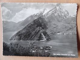 Stansstad - NW -  belle vue sur le Pilatus - 1949