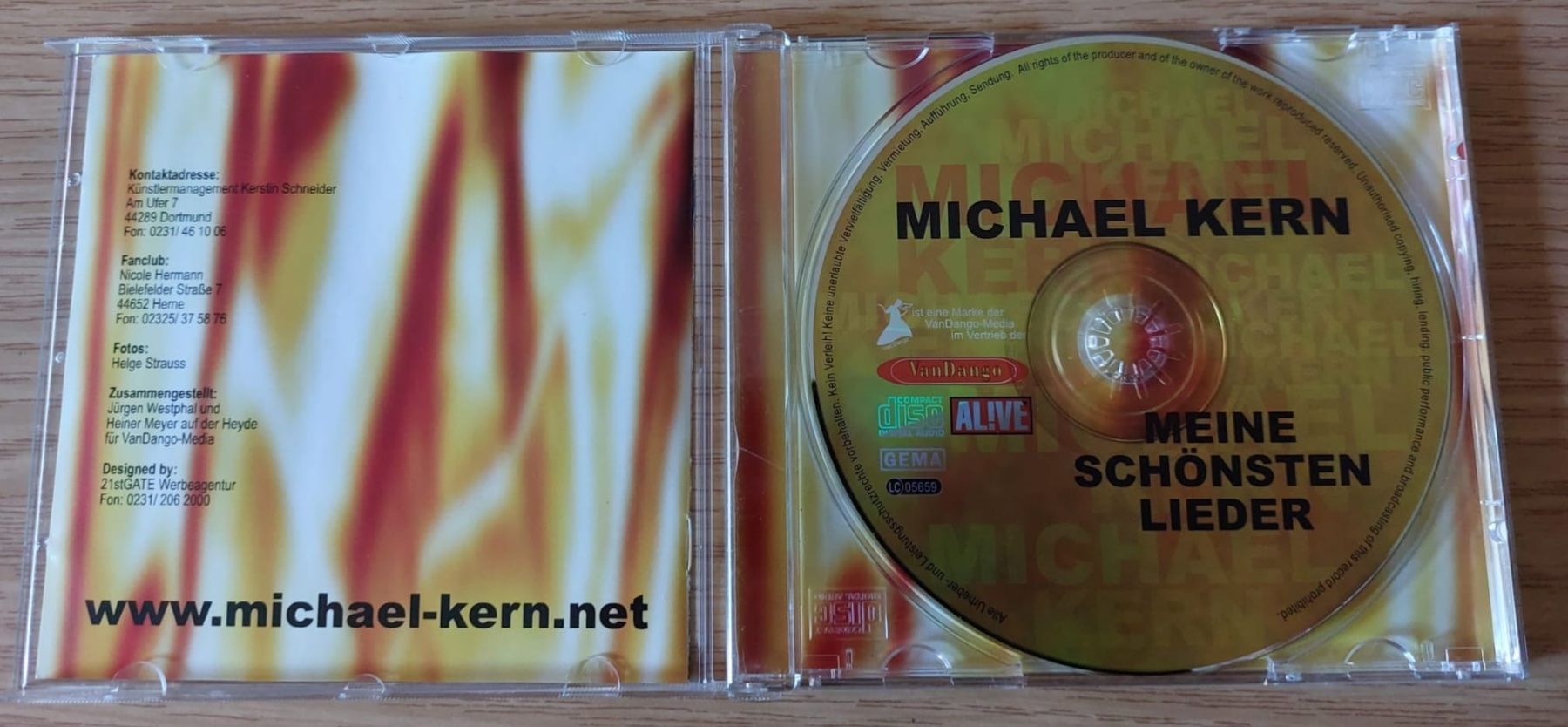 CD: Michael Kern - Meine schönsten Lieder - CD. – Usato da Urtenen-Schönbühl venduto da Kahru 1