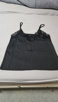 Satin Pyjamaoberteil Gr.XS