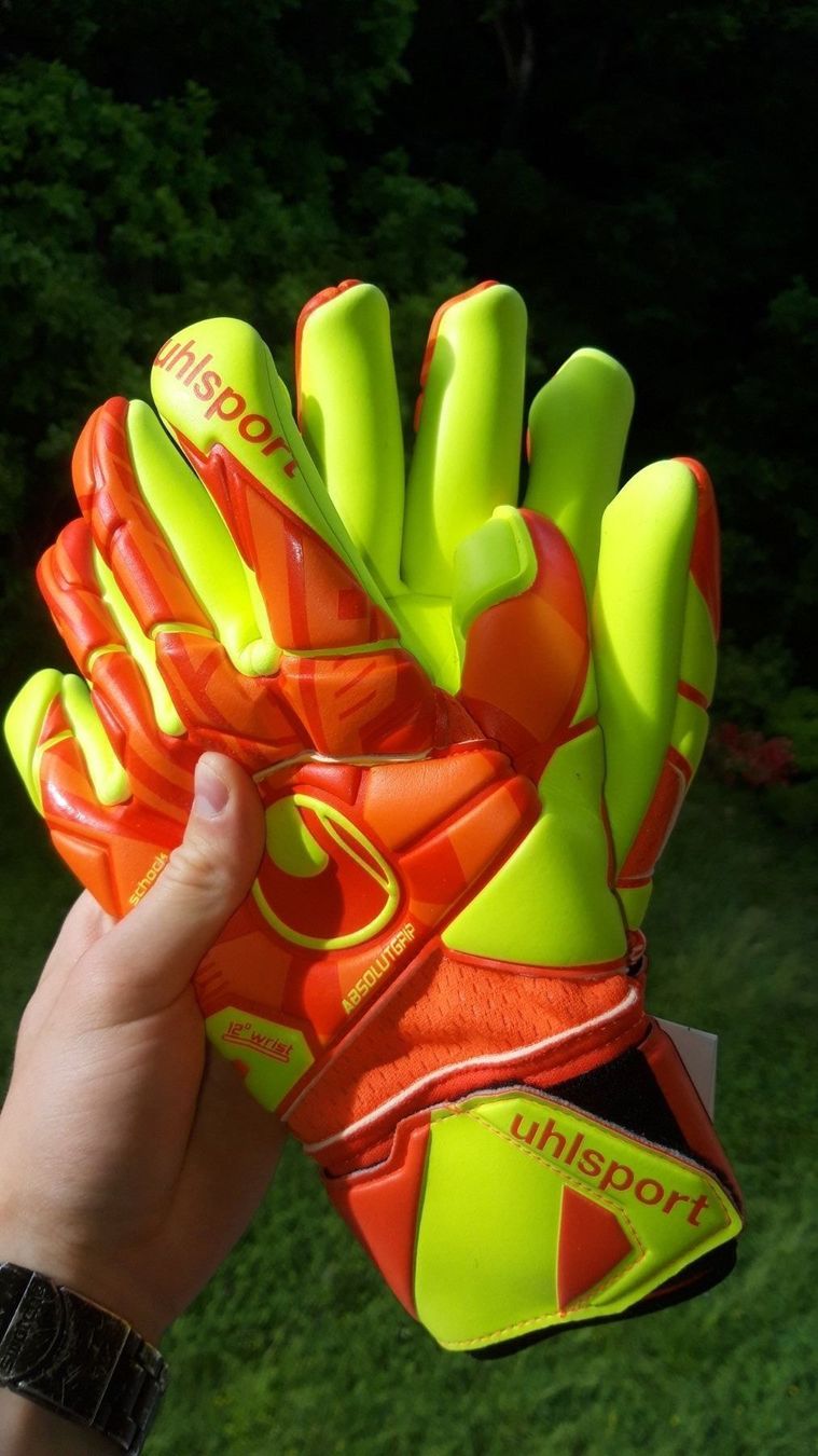 Guanti & manicotti: Uhlsport Dynamic Impulse Absolutgrip (8) – Nuovo e nell'imballaggio originale da Chambésy venduto da gk_specialist