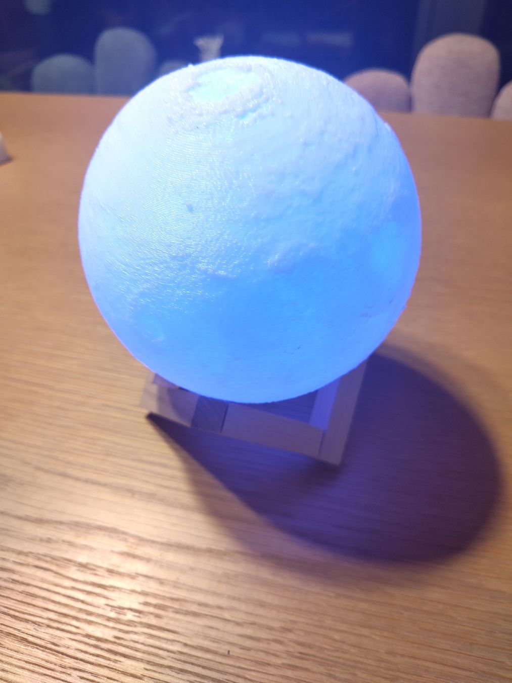 Lampen: 3D-gedruckter, leuchtender Mars-Globus – Neu (gemäss Beschreibung) aus Zürich von aurelie.99 4