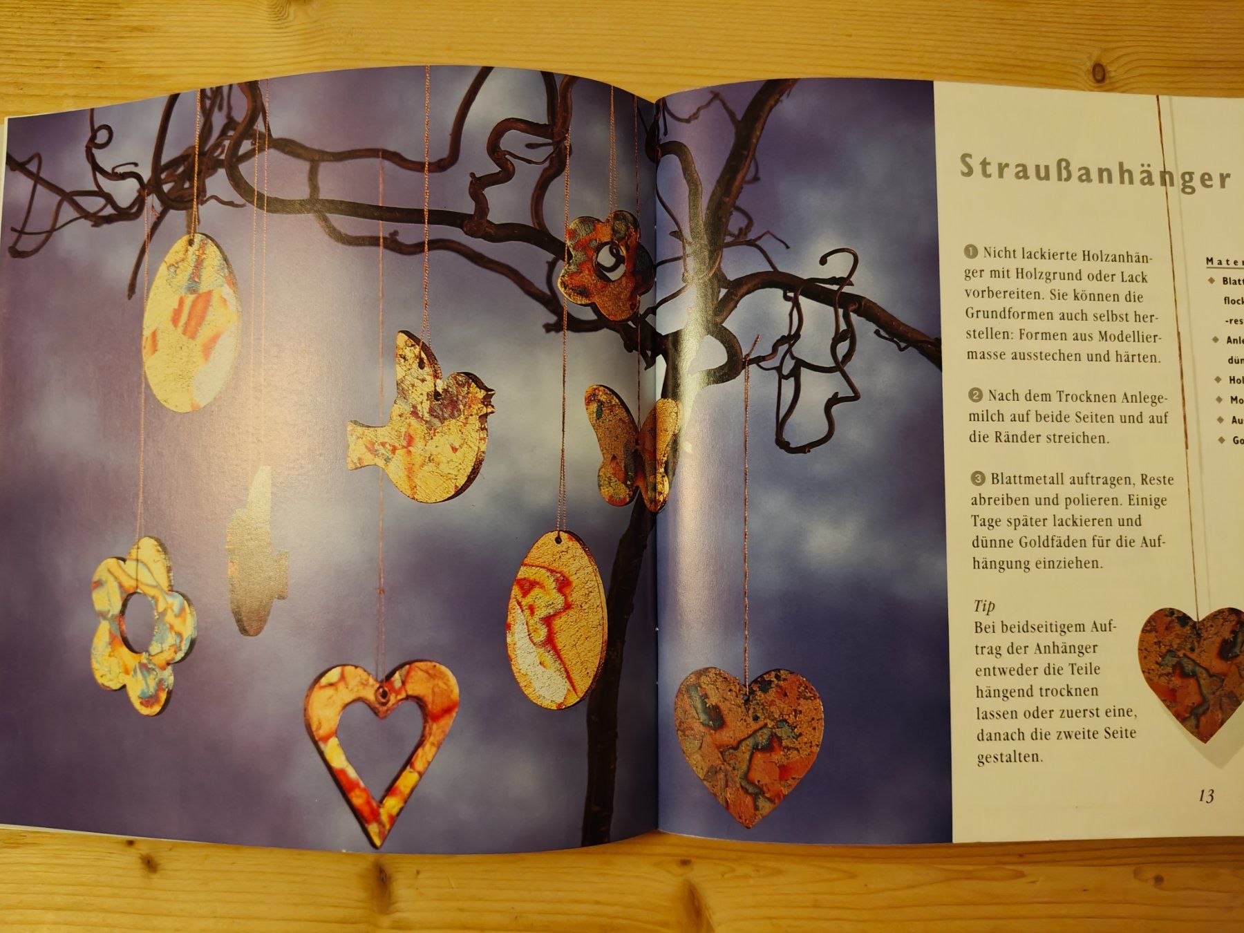 Libri: * Vergolden - Geschenke und Deko Ideen mit Blattmetall /1997 – Usato da Muttenz venduto da Negnuja 3