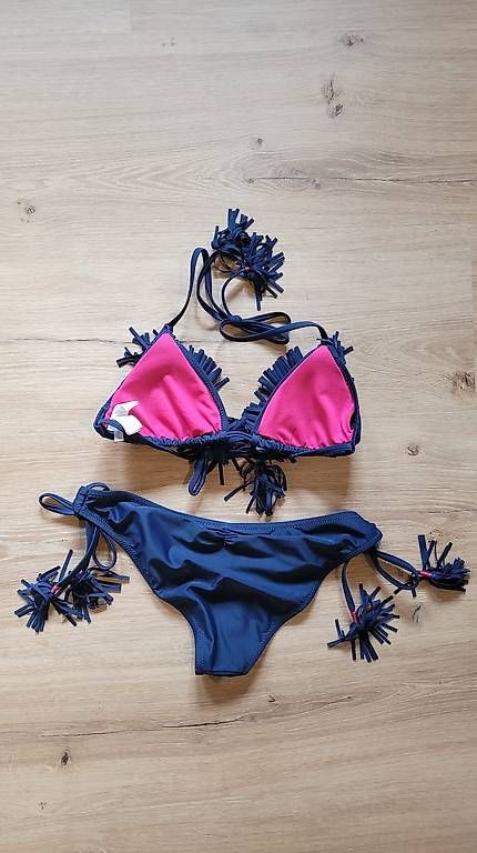 Costumi da bagno & Bikini: Goldenpoint Bikini mit Fransen & Boho-Muster Grösse 75 / 36 – Usato da Gutenswil venduto da schmidii 3