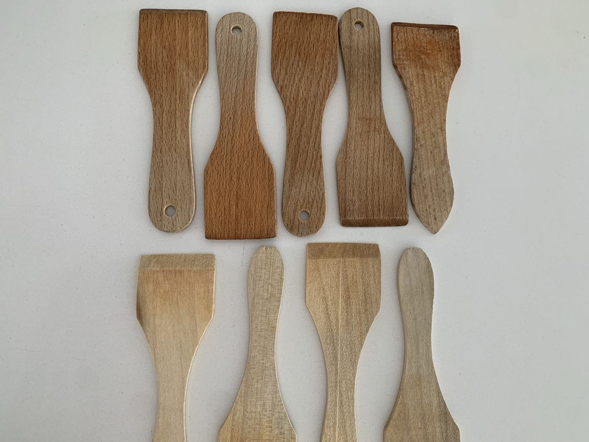 Küchengeräte: 9 Wooden Spatula Set for raclette – Gebraucht aus Immensee von vgitter 2
