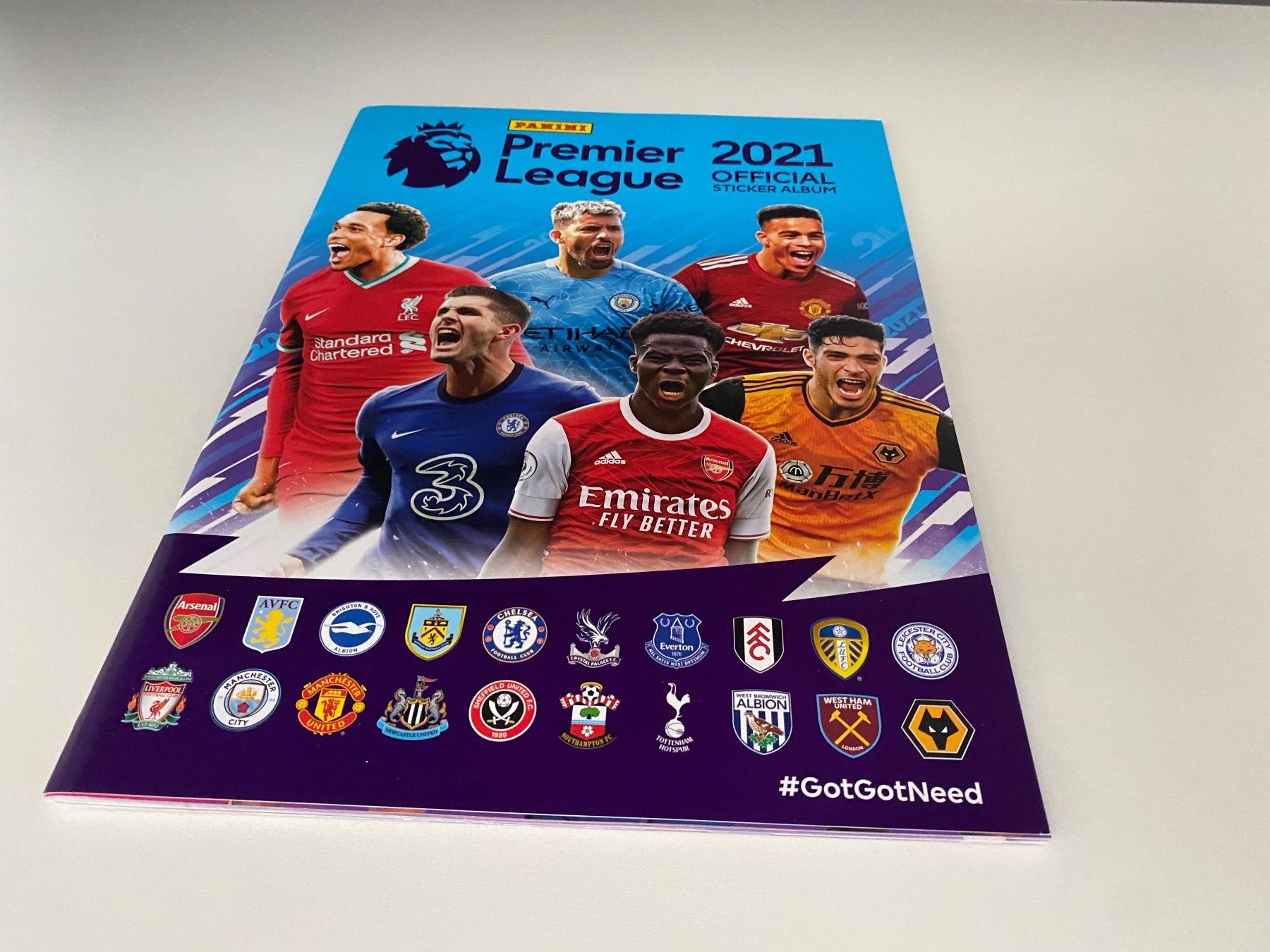 Panini Albums: Panini Premier League 2021 – Leeres Stickeralbum (Original) – Neuf (Voir description) à Hergiswil LU par FcMalkov