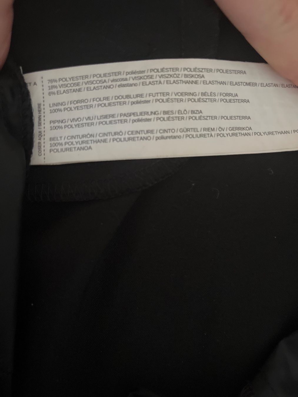 Mango Pantaloni: Hose Mango 40 Schwarz Neuwertig – Nuovo (secondo la descrizione) da Zumikon venduto da nat_96zs 3