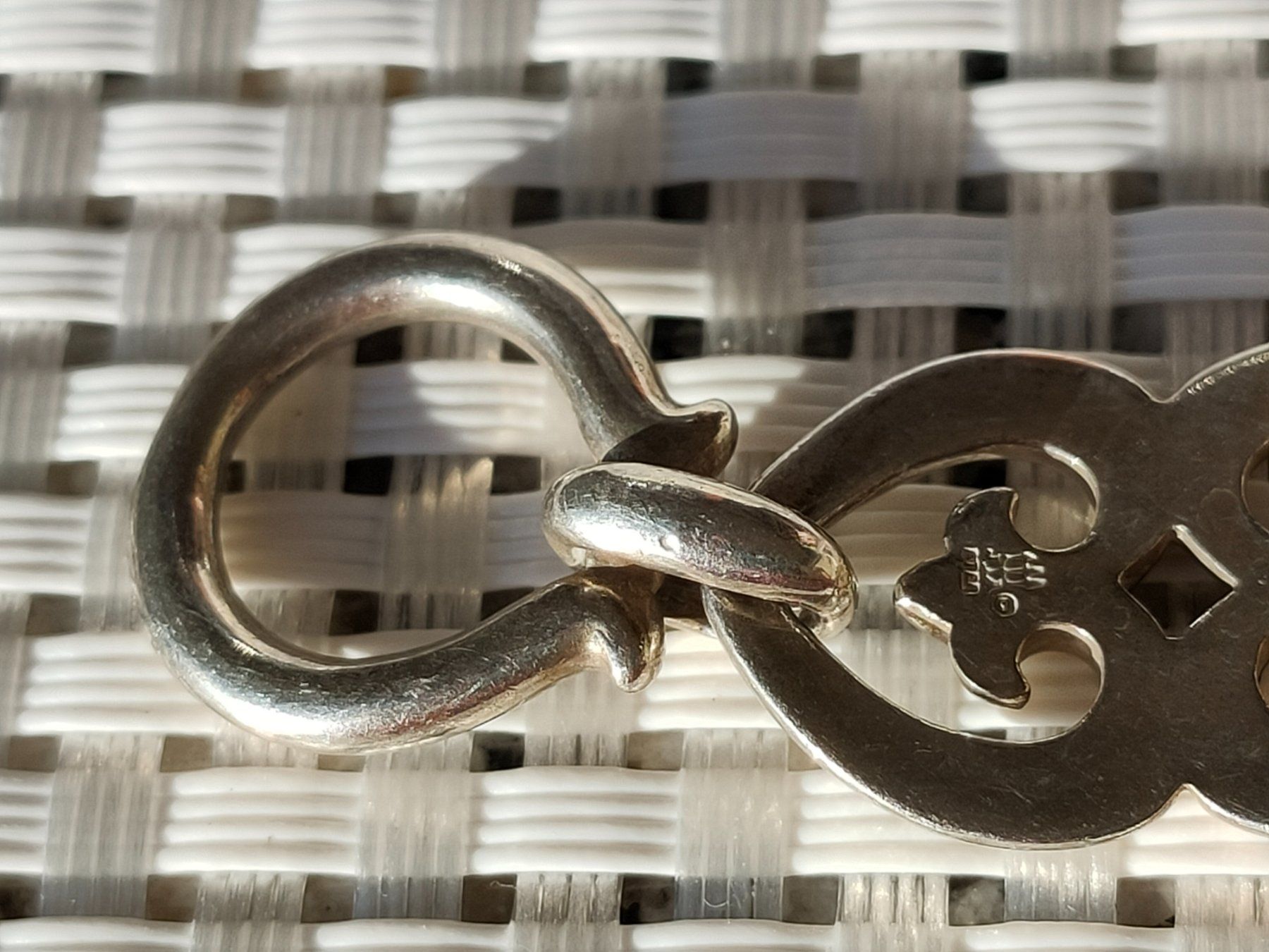 Armbänder & -reifen: James Avery Fleur De Lis 925 Sterling Silber Armband – Gebraucht aus Umiken von Daik 8