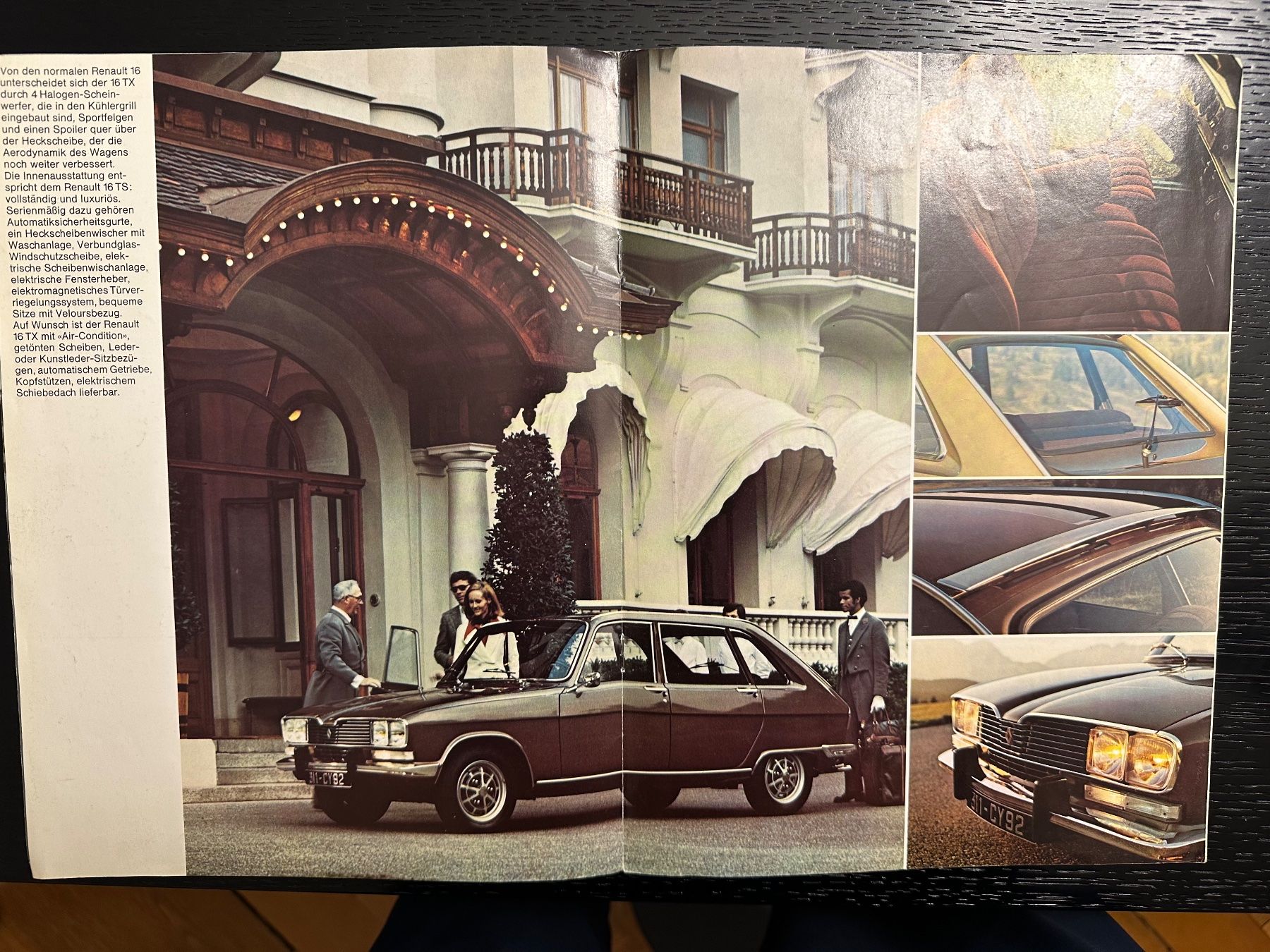 Renault Dokumente: Renault 16 TX – Gebraucht aus Bern von 3636-agb 1