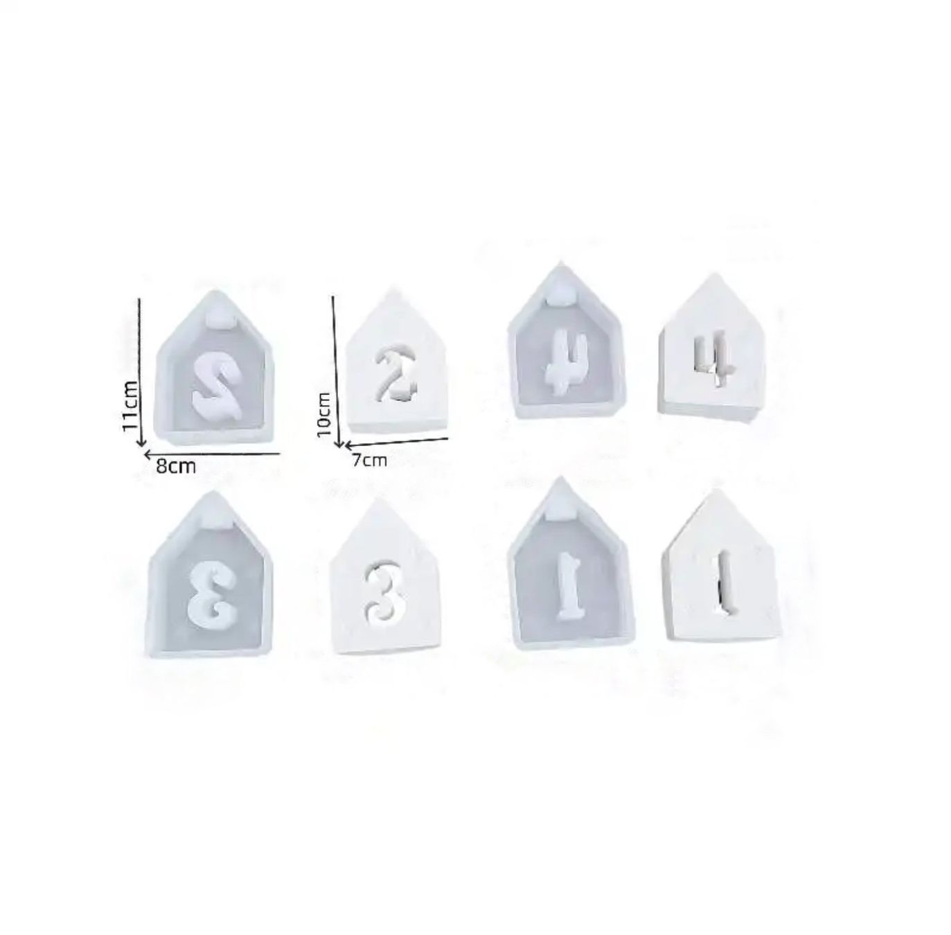 Tutte le decorazioni: Silikonform Kerzenhalter Weihnachten Haus Advent – Nuovo e nell'imballaggio originale da Kaltbrunn venduto da schere-stein-papier 1