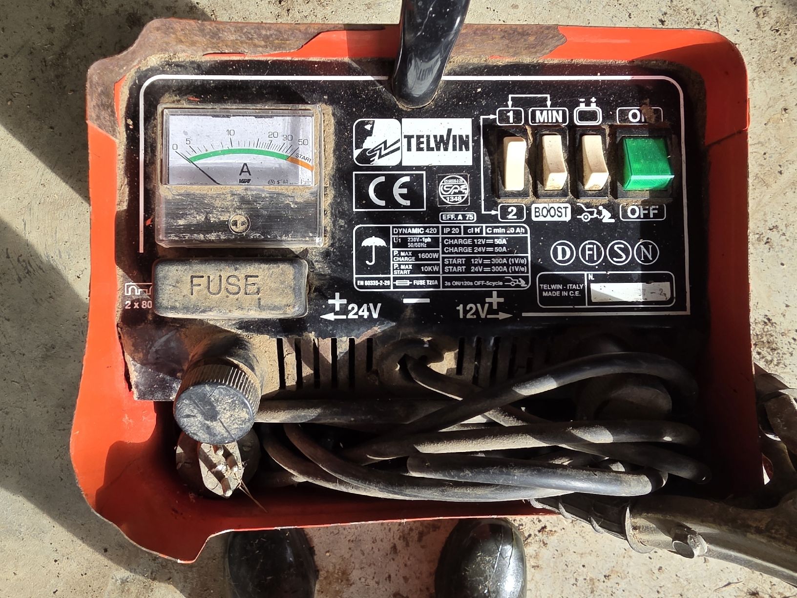 Caricabatterie: Batterie Telwin Ladegerät 12V 24V – Usato da Hauenstein venduto da MrNuttree 1