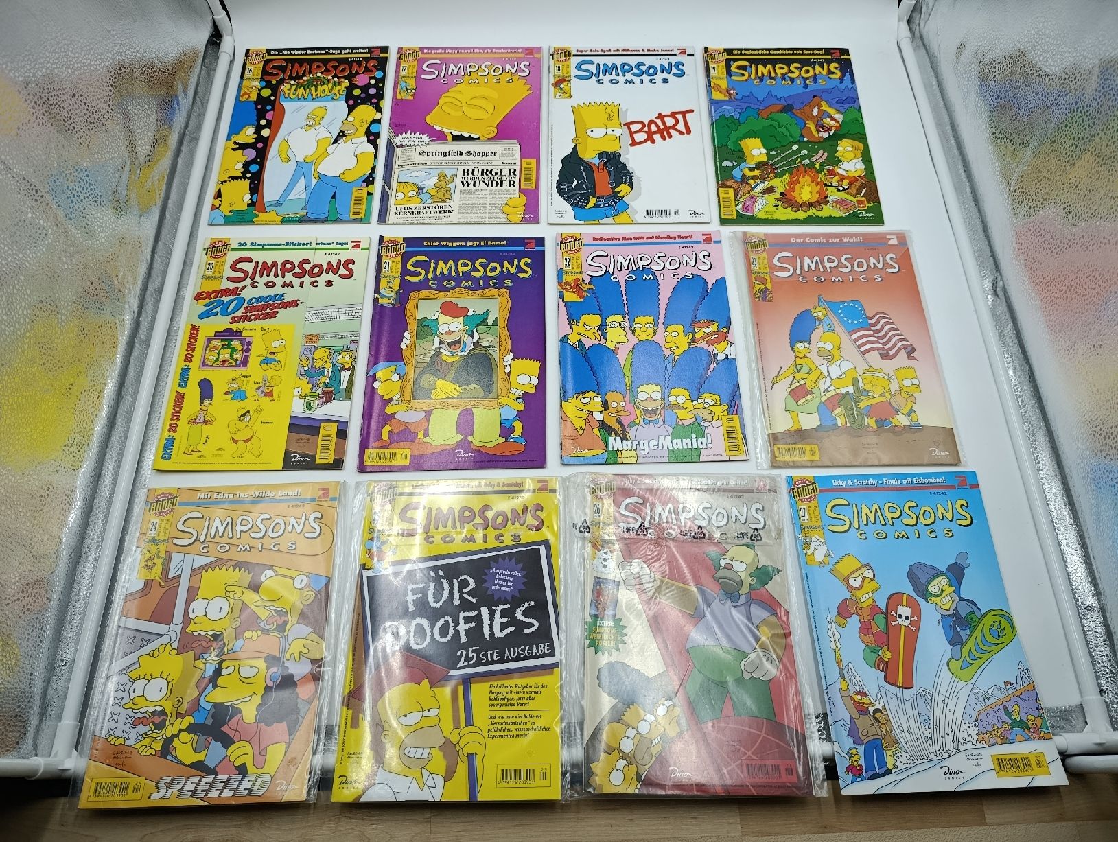 Comics: 38 Simpsons Comics 90er – Gebraucht aus Wil SG von Donaldus 1