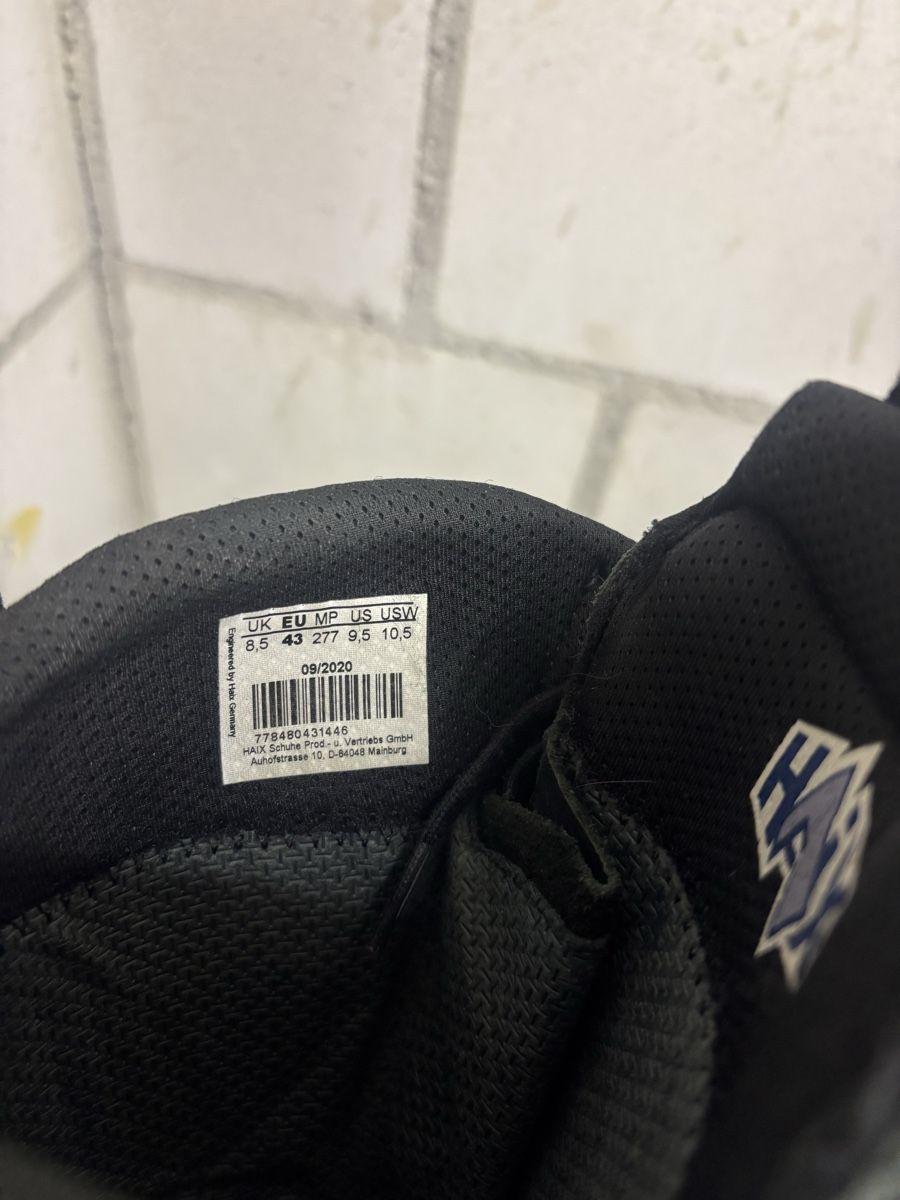 Haix Scarpe da uomo: Gepflegte Haix Brandschutzschuhe – Usato da Küttigen venduto da Ch.Marugg 1