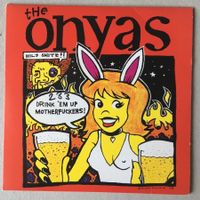 The Onyas – 7" Punkrock Aussie Hardcore clear vinyl rar!