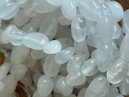 Strang echte clear quarz Nuggets 6-8 mm