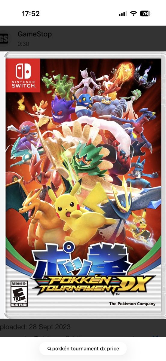 Nintendo Spiele: Pokkén Tournament DX Nintendo Switch – Gebraucht aus Basel von Luisde_paulo