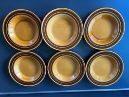 12 Assiettes Vintage Kiln Craft