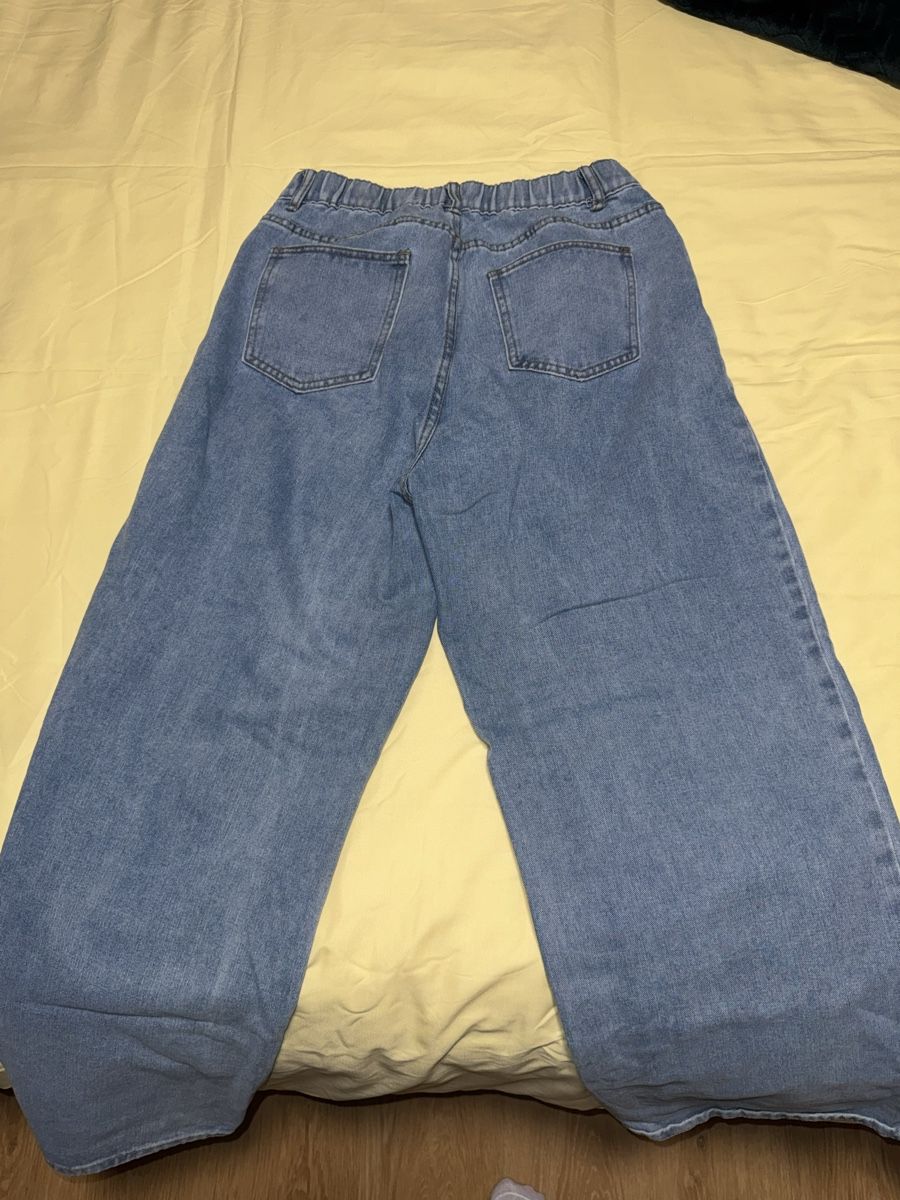 Jeans: Wide Leg Jeans Hellblau Gr. L | Neu – Nuovo (secondo la descrizione) da Bad Zurzach venduto da vit_rct6 2