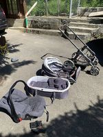 Kinderwagen mit verschiedenen Aufsätzen - gebraucht