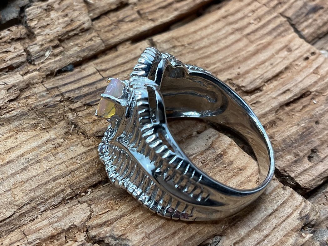 Ringe: Prachtring Sterlingsilber und Opal,  Gr.56 – Neu (gemäss Beschreibung) aus Luzern von S.Kern01 3