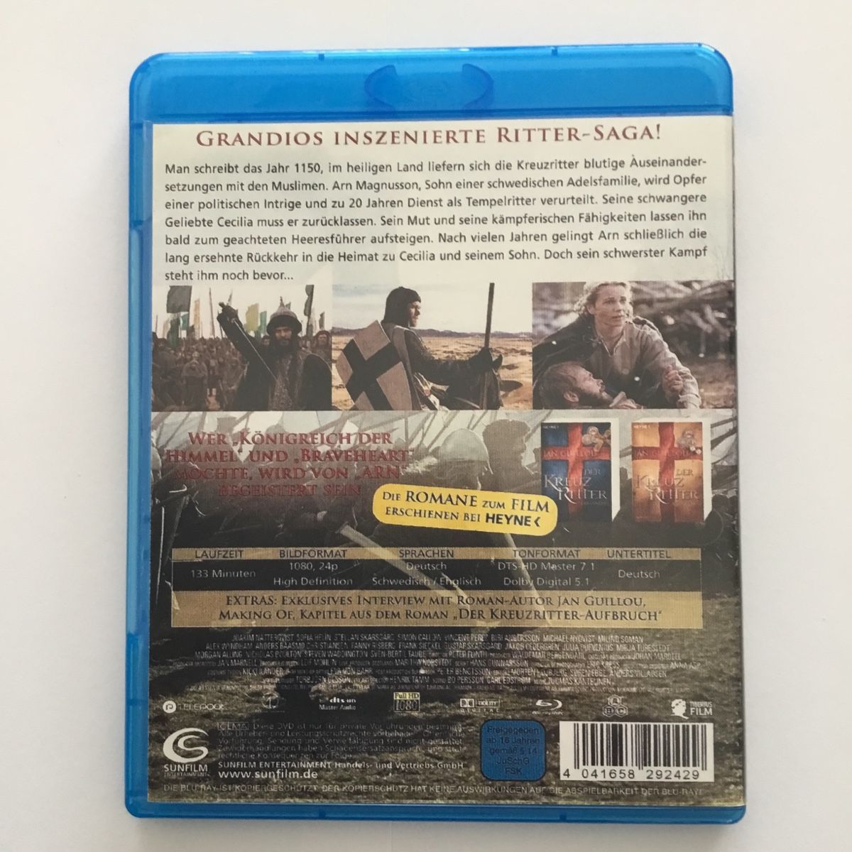 Tutti i DVDs: Arn der Kreuzritter - Blu Ray Neu Wertig – Nuovo (secondo la descrizione) da Blauen venduto da berlingo65 1
