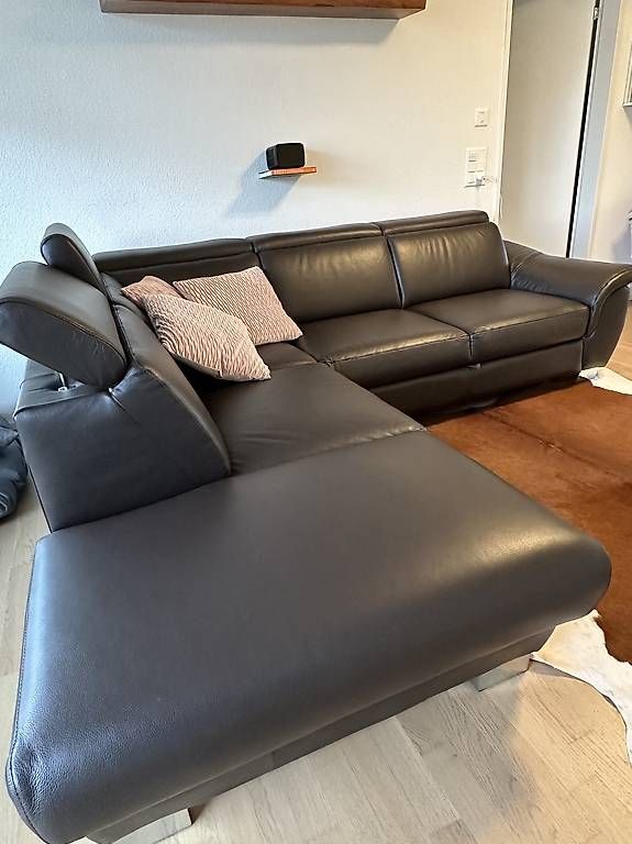 Divani: Sofa (Leder Schlafsofa) – Usato da Glattpark(Opfikon) venduto da teo_8668 1