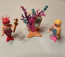 Playmobil Meerjungfrauen mit Spiegel und Seepferdchen