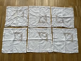Servietten Baumwolle Tischwäsche Spitzenservietten