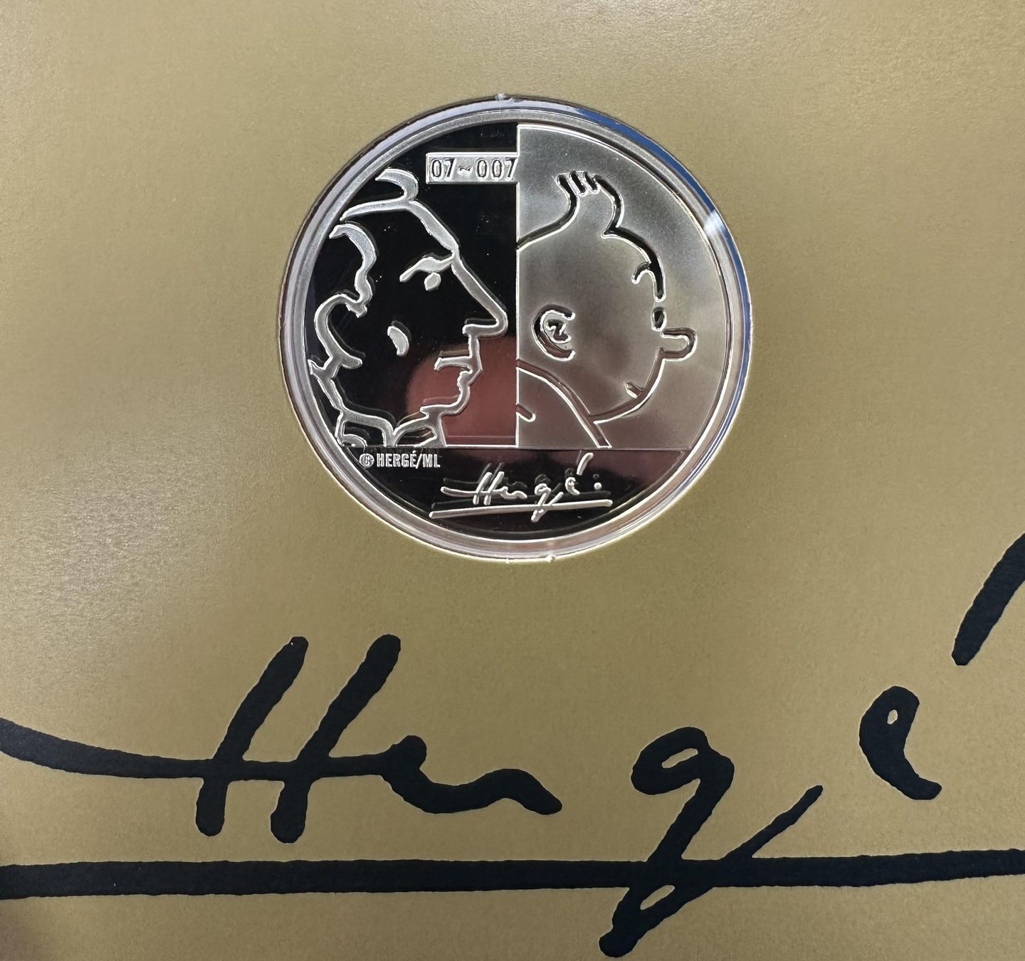 Tutti le monete: Pièce de 20 euros Tintin – Nuovo e nell'imballaggio originale da Meyrin venduto da houpstragus 2