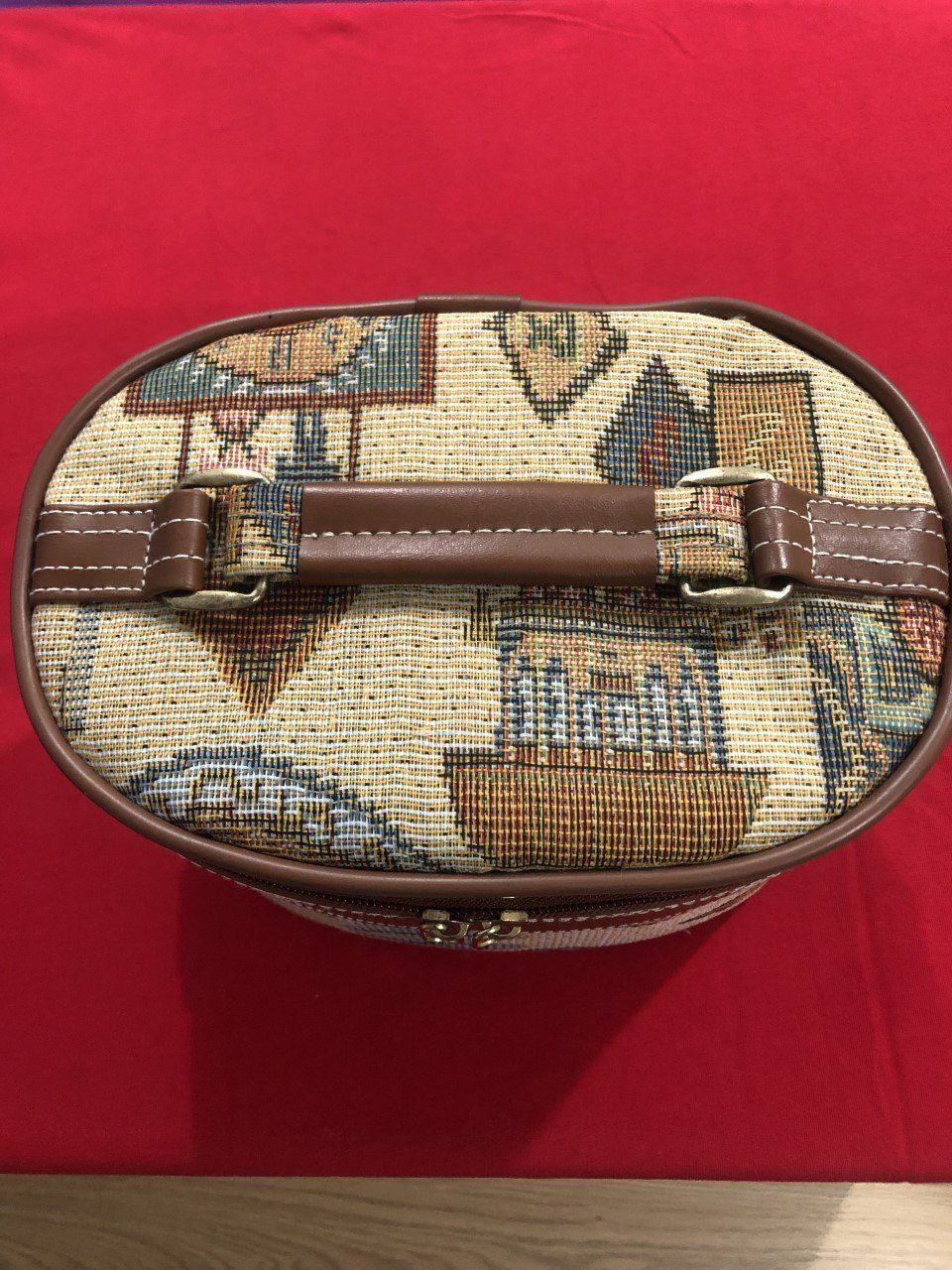 Custodie per cosmetici: Kosmetikkoffer Beautycase, Kosmetiktasche, Necessaire, Stoff – Usato da Winkel venduto da Kade50