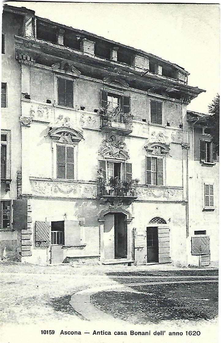 Cartoline postali: Ascona Antica casa Bonani – Usato da Wetzikon ZH venduto da Brulu100