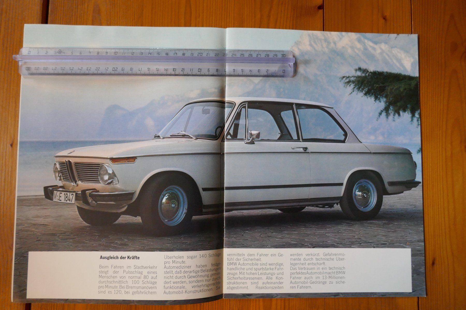BMW Documenti: BMW 2002  Originalprospekt – Usato da Madiswil venduto da ML911 1