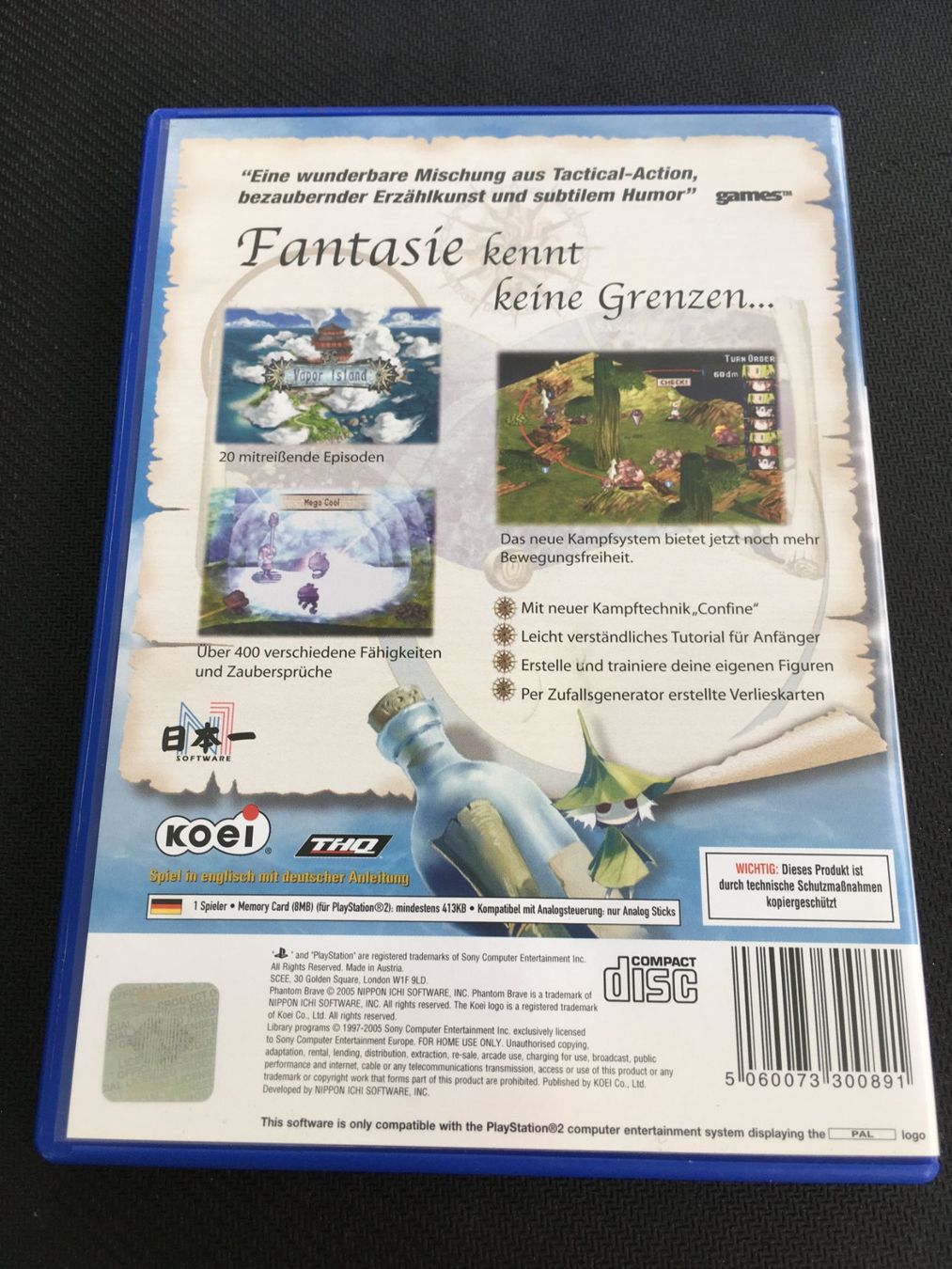 Sony Giochi: Phantom Brave + Soundtrack CD - PS2 / Playstation 2 – Usato da St.Gallen venduto da Punktchen01 1