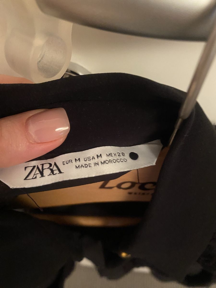 Zara Camicette: Elegante Zara Bluse, Gr. M, Schwarz – Nuovo (secondo la descrizione) da Bürglen TG venduto da Ruth08 1