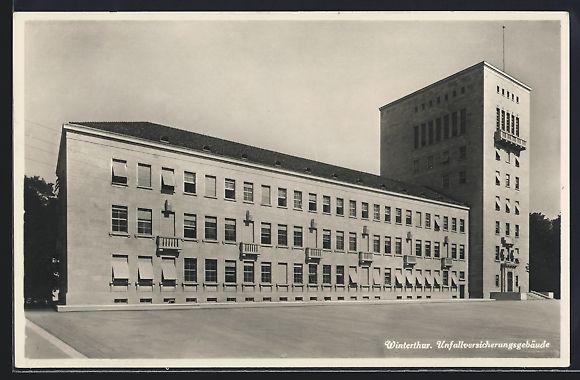 Cartes postales: Winterthur, Das Unfallversicherungsgeb – D'occasion à Berlin par bartko-reher