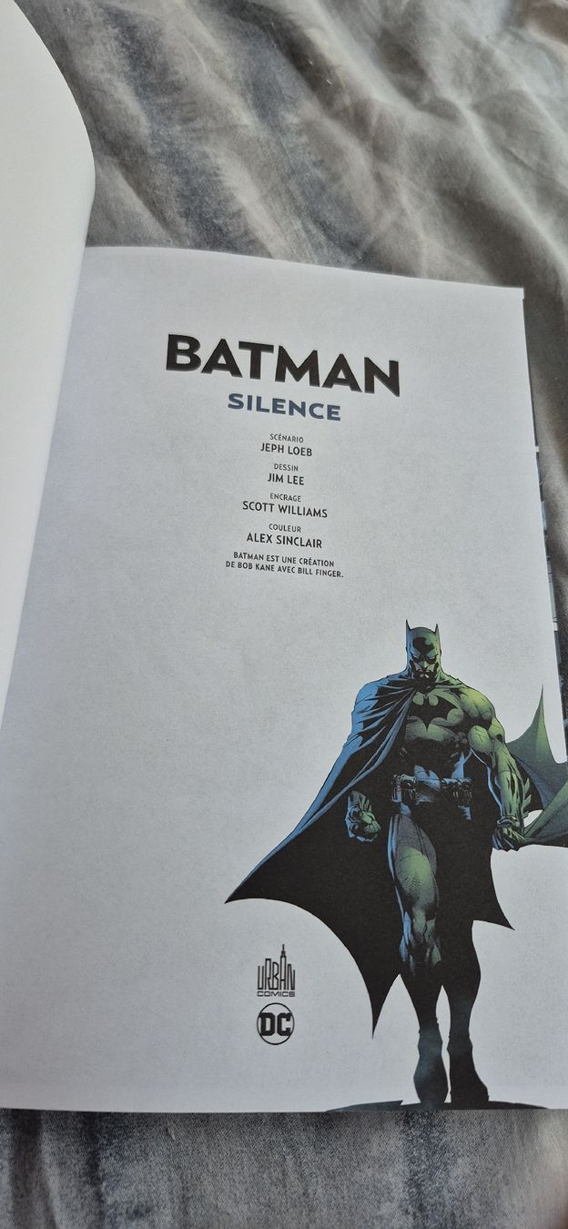 Fumetti: BATMAN - SILENCE DC COMICS RÉCIT COMPLET BD SUPER-HÉROS FR – Usato da Grand-Lancy venduto da luc111 3