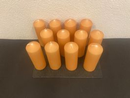 Kerzen Restposten 12 Stück je ca. 20 x 7 cm, je ca. 600g