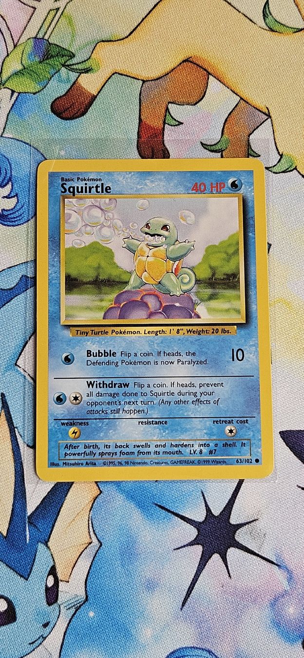 Pokémon Cartes à collectionner: Squirtle 63/102 Base Set ENG – D'occasion à Belp par Ginus85